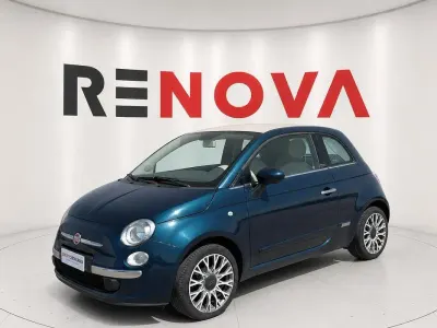 Usata Fiat 500C Lounge 69 CV (50 kW) 2015 Blu Cabrio