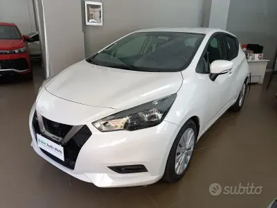 Usata Nissan Micra 2022 Bianco Utilitaria