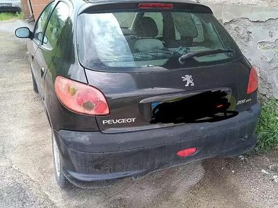 Usata Peugeot 206 68 CV (50 kW) 2005 Nero Berlina