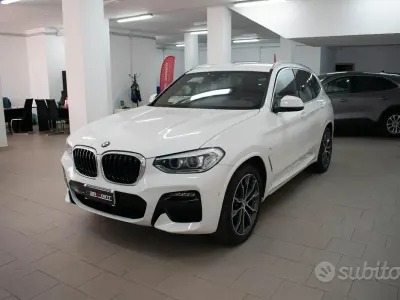 Usata BMW X3 M Sport 190 CV (139 kW) 2020 Bianco SUV