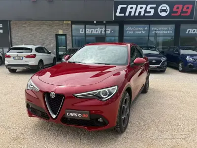 Usata Alfa Romeo Stelvio Executive 210 CV (154 kW) 2017 Rosso SUV