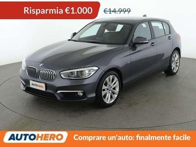 Grigio Usata 2016 BMW 118 Utilitaria | 13.999 € (Buon prezzo)