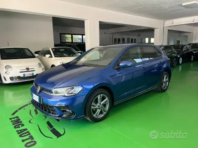 Usata VW Polo R-line 95 CV (69 kW) 2023 Bluazzurro Utilitaria