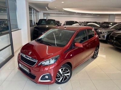 Usata Peugeot 108 Allure 72 CV (52 kW) 2021 Rosso(met.) Utilitaria
