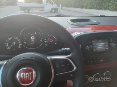 Usata Fiat 500L 120 CV (88 kW) 2019 Rosso Monovolume