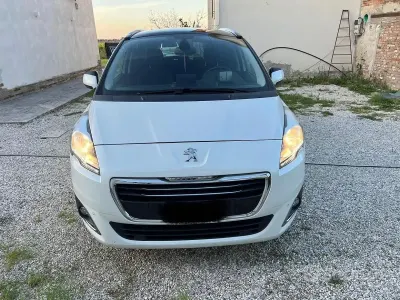 Brugt Peugeot 5008 Allure 120 HK (88 kW) 2016 Hvid MPV