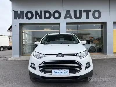 Usata Ford Ecosport Titanium 95 CV (69 kW) 2017 Bianco SUV
