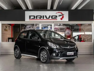 Usata Opel Karl Rocks 73 CV (53 kW) 2019 Nero Utilitaria