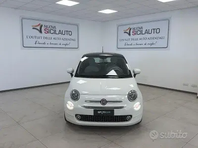 Usata Fiat 500 Lounge 69 CV (50 kW) 2019 Bianco Berlina