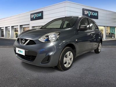 Usata Nissan Micra Visia 80 CV (58 kW) 2016 Grigio Utilitaria