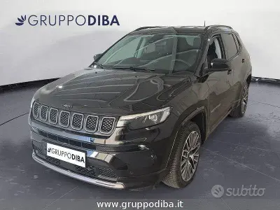 Käytetty Jeep Compass Summit 131 HP (96 kW) 2025 Musta Katumaasturi