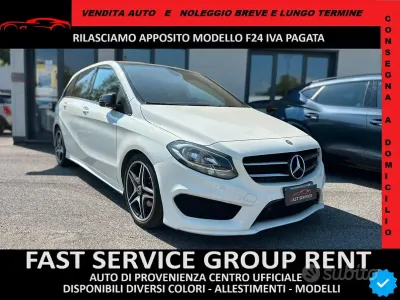Usata Mercedes B180 Premium 109 CV (80 kW) 2015 Bianco Monovolume