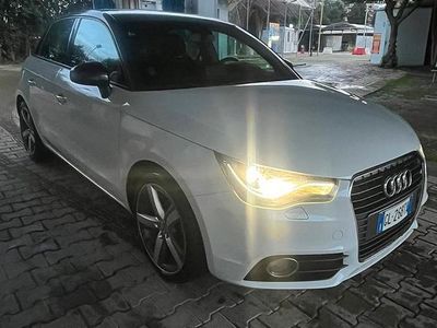 Usata Audi A1 90 CV (66 kW) 2013 Bianco Berlina