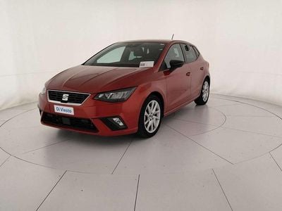 Usata Seat Ibiza FR 110 CV (80 kW) 2023 Rosso desire Utilitaria