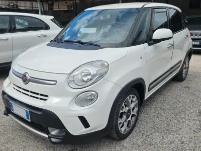 Usata Fiat 500L Trekking 120 CV (88 kW) 2015 Bianco Monovolume