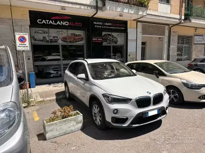 Usata BMW X1 Advantage 150 CV (110 kW) 2017 Bianco SUV