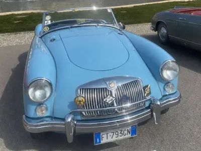 Usata MG MGA 79 CV (58 kW) 1961 Blu/azzurro Cabrio