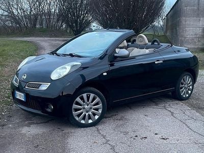 Usata Nissan Micra C+C 88 CV (64 kW) 2009 Nero Cabrio