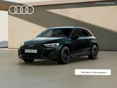 Nuova Audi A3 S-Line 203 CV (149 kW) 2026 Nero Berlina