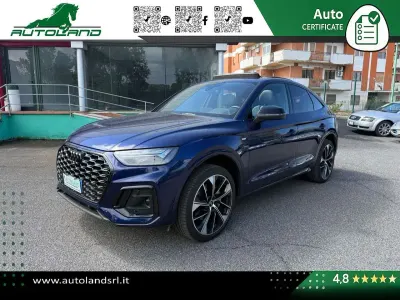 Usata Audi Q5 S-line plus 265 CV (194 kW) 2022 Blu/azzurro SUV