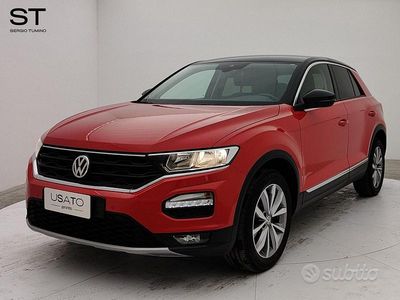 Usata VW T-Roc Style 116 CV (85 kW) 2019 Rosso SUV