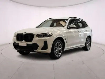 Usata BMW X3 M Sport 184 CV (135 kW) 2022 Alpin white SUV