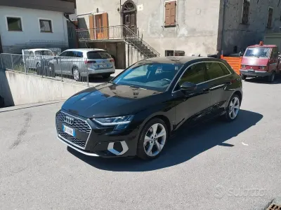 Usata Audi A3 Advanced 200 CV (147 kW) 2022 Nero Berlina