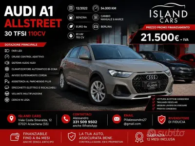 Usata Audi A1 Comfort 110 CV (80 kW) 2022 Grigio SUV