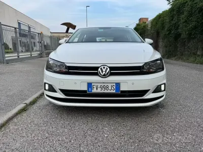 Usata VW Polo 95 CV (69 kW) 2019 Bianco Utilitaria
