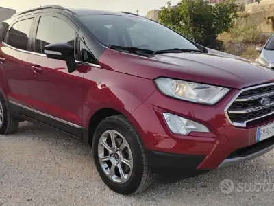 Usata Ford Ecosport Titanium 125 CV (91 kW) 2018 Rosso SUV