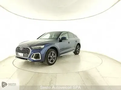 Usata Audi Q5 Sportback S-Line 204 CV (150 kW) 2024 Blu SUV
