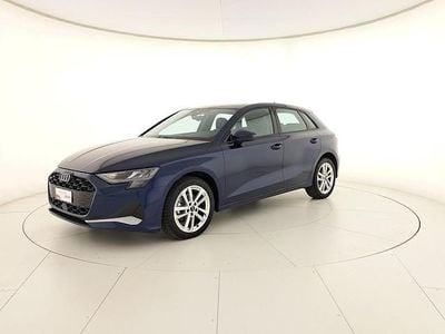 Usata Audi A3 Advanced Plus 116 CV (85 kW) 2025 Blu navarra metallizzato Berlina
