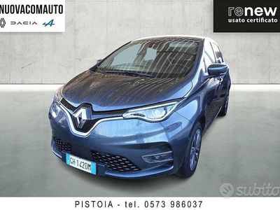Usata Renault Zoe Intens 100 kW (136 CV) 2021 Grigio Utilitaria