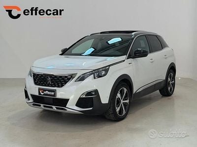 Usata Peugeot 3008 GT-line 131 CV (96 kW) 2018 Bianco SUV