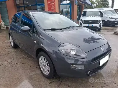 Usata Fiat Punto Lounge 69 CV (50 kW) 2014 Grigio Utilitaria