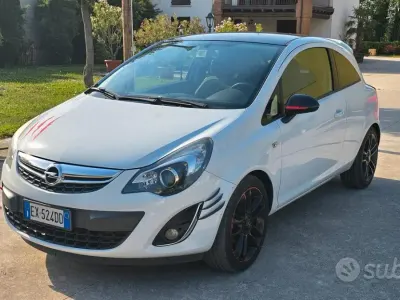 Usata Opel Corsa 95 CV (69 kW) 2014 Bianco Utilitaria