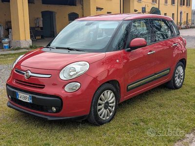 Usata Fiat 500L 85 CV (62 kW) 2015 Rosso Monovolume