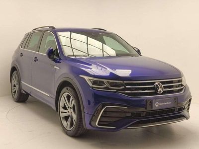 Usata VW Tiguan R-line 150 CV (110 kW) 2023 Blu/azzurro SUV