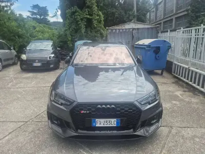 Usata Audi RS4 Exclusive 450 CV (330 kW) 2018 Grigio Station wagon