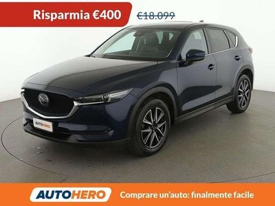 Usata Mazda CX-5 Exclusive 175 CV (128 kW) 2017 Blu SUV