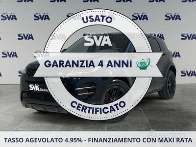 Usata Land Rover Range Rover evoque SE Dynamic 150 CV (110 kW) 2020 Nero Berlina