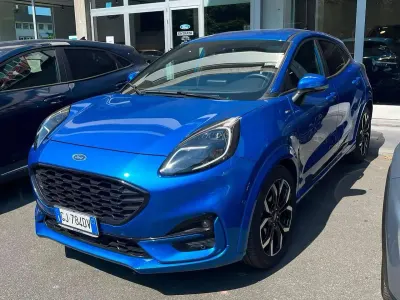 Usata Ford Puma ST-Line X 125 CV (91 kW) 2022 Desert island blue SUV
