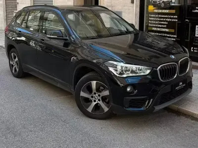 Usata BMW X1 Efficient Dynamics 116 CV (85 kW) 2017 Nero SUV