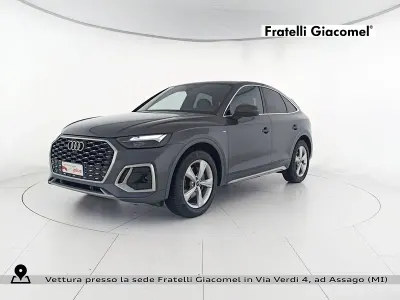 Usata Audi Q5 Sportback S-line plus 163 CV (119 kW) 2022 Grigio daytona perlato SUV