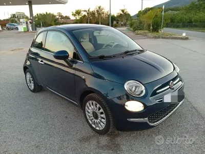 Usata Fiat 500 Lounge 69 CV (50 kW) 2017 Blu Berlina
