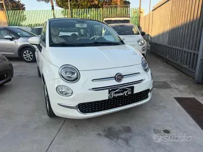 Usata Fiat 500 Lounge 68 CV (50 kW) 2016 Bianco Utilitaria