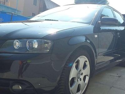 Usata Audi A3 Attraction 125 CV (91 kW) 2008 Nero Utilitaria