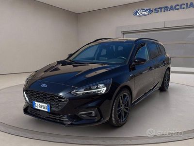 Usata Ford Focus ST-Line 150 CV (110 kW) 2021 Nero metallizzato Station wagon
