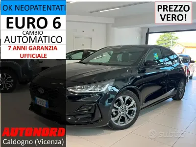 Usata Ford Focus ST-Line 116 CV (85 kW) 2024 Nero Berlina