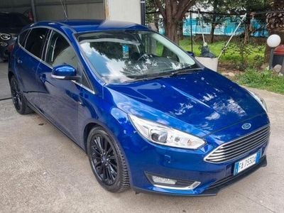 Usata Ford Focus Titanium X 120 CV (88 kW) 2015 Blu/azzurro Berlina